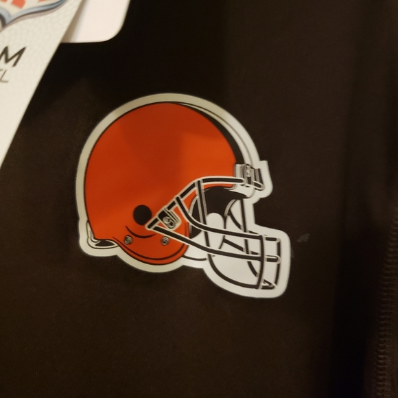 NFL Team Apparel- Browns Performance Polo - Picture 3 of 8